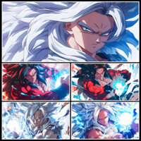 Anime Dragon Ball Saiyan Mouse Pad Extra Large Thickened Male E-Sports Keyboard Pad Notebook Computer Desk Pad CoyL