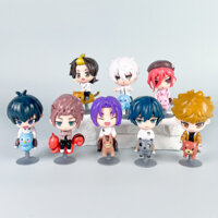 Anime Garage Kits Q Version Blue Prison 2 Generation 8 Rocking Ma Hao Shi Yi Bee Music Back Blue Lock Model Decoration Capsule Toy 6v7Y