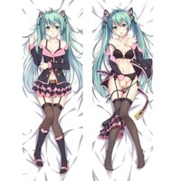 Anime Hot VOCALOID Hatsune Miku Dakimakura Ôm Thân Gối Bao Chỉ Vỏ Gối