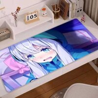 Anime Izumi Sagiri Hình Mousepad Chuột Chơi Game Lớn Miếng Lót LockEdge Dày Bàn Phím Máy Tính Bàn Để Bàn Thảm