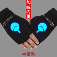 Anime Mới Naruto Noctilucent Găng Tay Full Ngón Dạ Quang Làm Dày Telefingers Găng Tay Cotton Trang Phục Hóa Trang Găng Tay Hở Ngón Nam Nữ