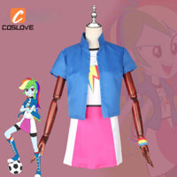 Anime My Little Pony Rainbow Dash Cosplay Quần Áo Trọn Bộ Trang Phục Phù Hợp Với Người Phụ Nữ Trang Phục Cô Gái Dễ Thương Cosplay Phục Hồi Hoàn Hảo