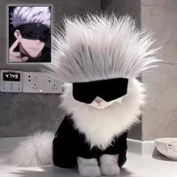 Anime Nhân Vật Thú Cưng Mặt nạ Mắt Cung Cấp Mèo cos Mũ Đội Đầu Mũ Trang Trí Mũ Ảnh Chó Tóc Giả Thú Cưng Mũ Đội Đầu Trang Phục Thú Cưng