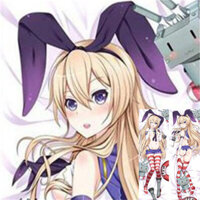 Anime Nhật Bản Kantai Collection Gối, Destroyer Shimakaze Throw, Otaku, Dakimakura Quà tặng, Bộ đồ giường, 150x50 cm