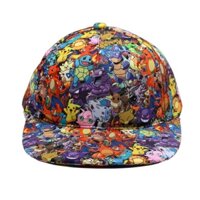 Anime Nhật Bản Mới Pokémon Pikachu Hoạt Hình Hip Hop Mũ Bóng Chày Pokemon Mũ