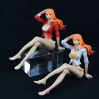 Anime One Piece Hình Nữ Hoàng Ngồi Đồ Bơi Hancock Nami Robin