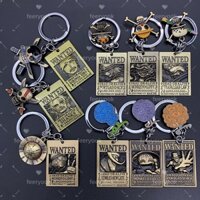 Anime One Piece Keychain Móc Khóa Hình Nhân Vật nika luffy ace law zoro shanks Trong Phim Hoạt Hình one piece