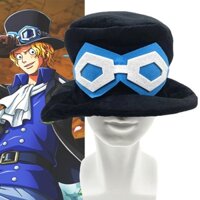 Anime ONE PIECE Sabo Cosplay Sang Trọng Mũ Unisex Ma Thuật Mũ Mùa Đông Mũ Cotton Giáng Sinh Halloween Trang Phục Phụ Kiện Đạo Cụ