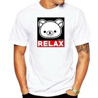 Anime Rilakkuma The Bear RELAX Áo thun NWT 100% Chính hãng được cấp phép
