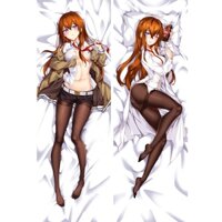Anime Steins Gate Makise Kurisu Shiina Mayuri Dakimakura Ôm Thân Gối Đạo Cụ In Hai Mặt Vỏ Gối Chăn Ga Gối 50 * 150cm