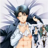 Anime Tấn Công Titan Gối Khảo Sát Quân Đoàn Đệm Ackerman Dakimakura Shingeki no Kyojin Vỏ Gối