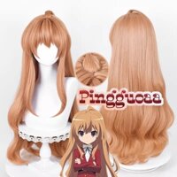 Anime TIGER×DRAGON Aisaka Taiga Cosplay Wig 85cm Long Orange Heat Resistant Synthetic Party Wigs