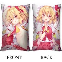 Anime Touhou Project Flandre Scarlet 2 Mặt In Gối Đệm Nhà Chăn Ga Gối Quà Tặng Không Có Lõi Gối