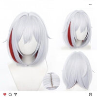 Anime Wig Honkai: Star Rail Topaz Cosplay Wig Simulated Scalp Heat Resistant Synthetic Hair Party Halloween