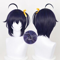 Anime Wig Love, Chunibyo & Other Delusions Takanashi Rikka Cosplay Wig Tóc Ngắn Tóc Giả Tóc Tổng Hợp Chịu Nhiệt Tiệc Halloween