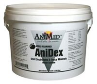 AniMed Anidex Oral Electrolytes and Trace Minerals Powder for Horse, 30-Pound, Apple Flavored