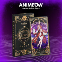 ANIMEOW Bài Tarot 22 lá ẩn chính game Genshin Impact giấy cứng nhiều nhân vật