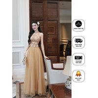 [ANIMO FASHION] - Set áo ren lưới chân váy dài tiểu thư sang trọng nổi bật