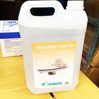 Aniospray Surf 29 (5 lít) - Dung dịch phun khử khẩn nhanh bề mặt dùng trong bệnh viện