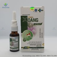 Anka Xoang Spray- Hỗ trợ điều trị viêm mũi, viêm xoang cấp và mãn tính