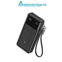 Anker A1384 – Pin Sạc Dự Phòng ANKER 20000mAh 30W – 3 cổng (2USB-C & 1USB-A) – kèm dây cáp Type C