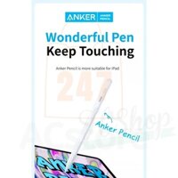 Anker Pencil A7139 cho  Pencil 2 chống chạm nhầm thanh đậm dành cho   mini,, Pro, Air Series itshop720