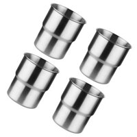 Ann Bộ 4 Cốc Bia Inox Có Thể Xếp Chồng Lên Nhau Cà Phê Tumblers Kính Nước Lạnh Di Động Ngoài Trời Đồ Uống Cho Sữa