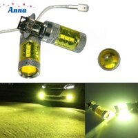 [Anna] Bộ 2 Bóng Đèn LED Ô Tô 12-24V H3 80W 16 SMD Màu Vàng Xe Tải Công Suất Cao