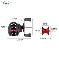 【Anna】Fishing Reel Left And Right Sides VERSATILE DESIGN COMFORTABLE ERGONOMICS