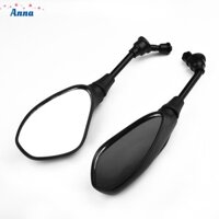 【Anna】Motorcycle rearview mirror 2pcs End Set Handle Bar Replacement Portable