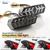 【Anna】Unique Design Motorcycle Integrated Tail Light Sequential Signals MSX125 CBR650F