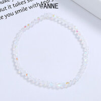 [Anne] Vòng Tay Pha Lê Tự Nhiên Cao Cấp Dễ Thương Không Phai Màu Sáng Bóng Tươi Độc Đáo Quà Tặng Phù Hợp Với Niche