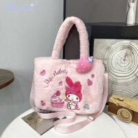 Annie Túi Đeo Chéo Hình Hello Kitty Cún Cinnamon Mèo Kitty Nhồi Bông Nhỏ Nhắn Phong Cách Nhật Bản Cho Bé