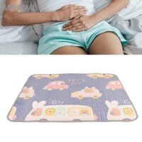 ANNIEMAL Tấm Lót Giường Không Tự Chủ 5 Lớp Cotton Chống Thấm Nước Họa Tiết Đáng Yêu Cho Trẻ Em Nữ Thú Cưng 27.6 X 39.4in