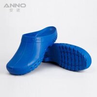 ANNO/ANNO phẫu thuật giày TPE dép đi trong phòng điều hành chống trượt y tá nam nữ điều dưỡng giày bảo hộ thí nghiệm dép giày dép phòng sạch