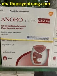 Anoro Ellipta 62.5/25 mcg