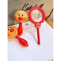 Anpanman Búa Cát Cầm Tay Cho Bé Sơ Sinh Đồ Chơi Rung Tay Dành Cho Bé Sơ Sinh Đồ Chơi Thư Giãn 0-12 Tháng