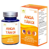 Anqa Tân Di hỗ trợ cải thiện các biểu hiện khó chịu do viêm mũi, viêm xoang