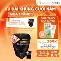 ANRIEA – Hộp 7 Miếng Dán Trắng Răng Anriea Black Tooth Whitening
