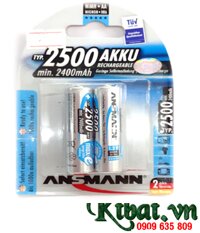 Ansmann Mignon HR6 AA-2500mAh - BL2 - 5035442 (NiMh AA2500mAh 1.2v Rechargeable Batteries)