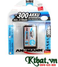 Ansmann NiMH E 300mAh - 5035453 (9v-300mAh Rechargeable Batteries)