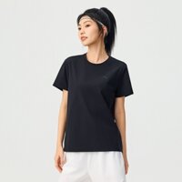 Anta SS Nữ Áo thun khô nhanh Tập thể dục Áo len thể thao ngoài trời ngắn tay 162527183U