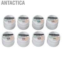 Antactica 8 Color Set Solid Nail Gel Pearly  Grain Art Polish  For Salon