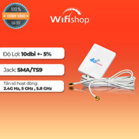 Anten Huawei Ts9 / Crc9 / Sma 10dbi kéo dài cho các bộ phát Wifi 4G Huawei, dây dài 2M