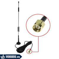 Anten Thu Sóng Cho Router Wi-Fi 3G/4G Chuẩn SMA 15dBi | Cáp 3M