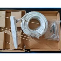 Anten thu sóng DVB T2 có mạch khuếch đại Hoành Kiến Đạt, Anten mobiTV tặng 15m cáp tín hiệu