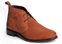 Anthony Veer Men's Arthur Leather Suede Chukka Desert Boot Casual Comfort Ankle Goodyear Welted
