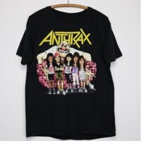 Anthrax Ban Nhạc Cổ Điển Áo Thun Nam Tất Cả Size Smlxl 2Xl G163