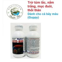 Anti-bio Nuphar Chuyên Xử Lý Túm Và Lắc cho Cá bảy màu (Guppy) cá cảnh