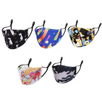 Anti-dust Washable Face Mask Anti-Haze Breathable Cycling Mask Can Put In Replaceable Mask Layer Filter